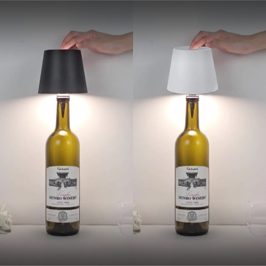 LuxeLamp : Bottle Lamp