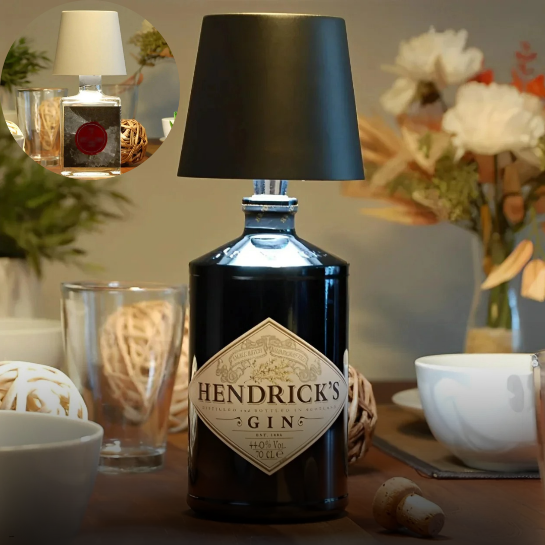 LuxeLamp : Bottle Lamp