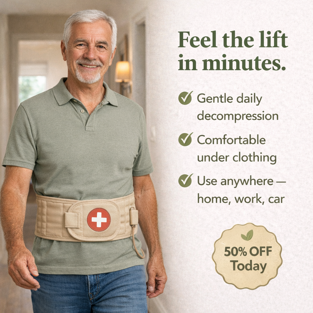 SpineSupport- Inflatable Back Traction & Support Belt