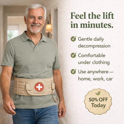 SpineSupport- Inflatable Back Traction & Support Belt