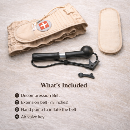 SpineSupport- Inflatable Back Traction & Support Belt